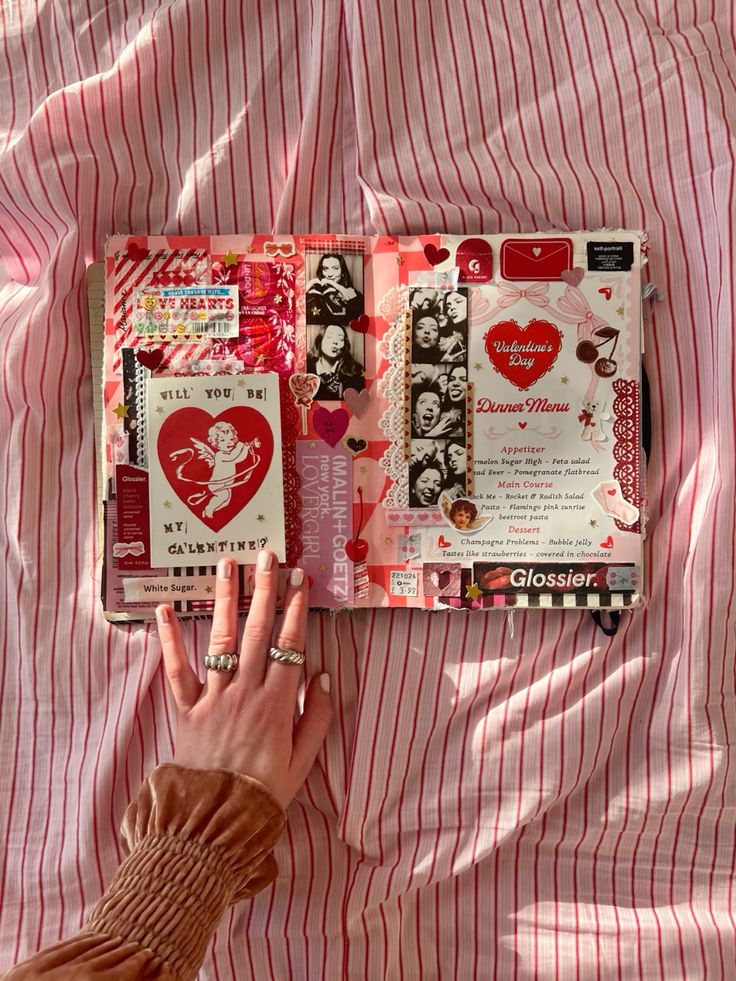 After - decorated journal